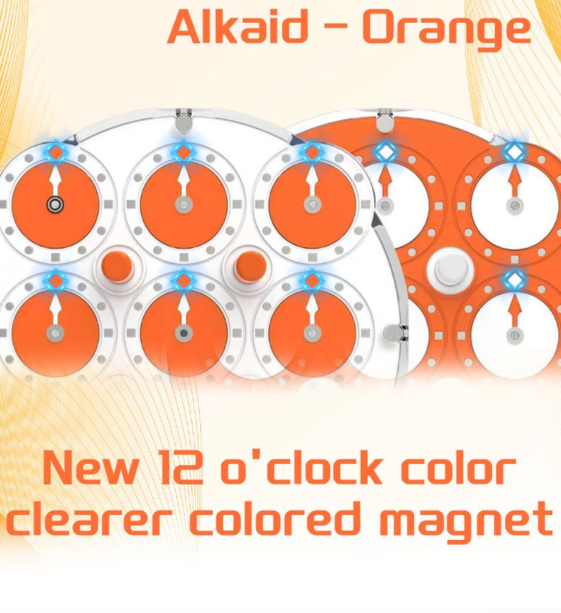 EStar Clock Alkaid-Orange