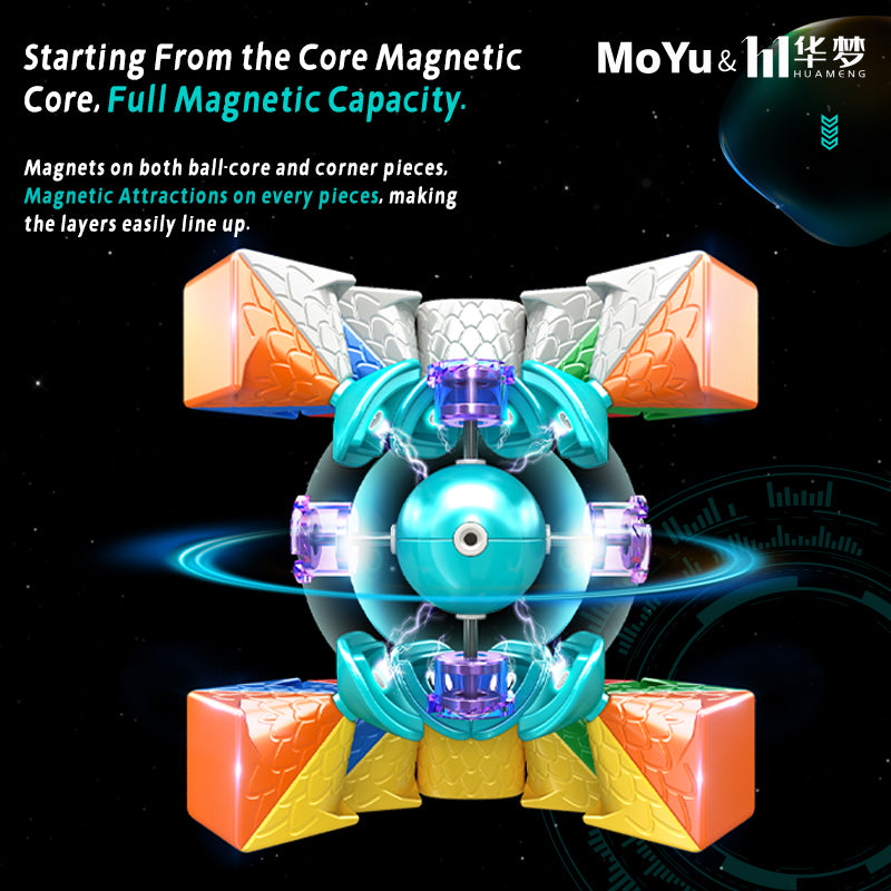 ys3m 3x3 full magnetic core