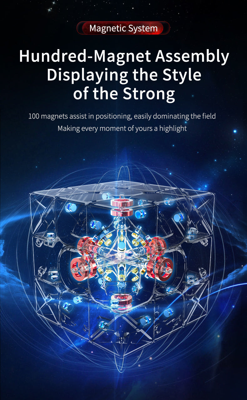 MoYu WRM V10 - Magnetic System 100 magnet
