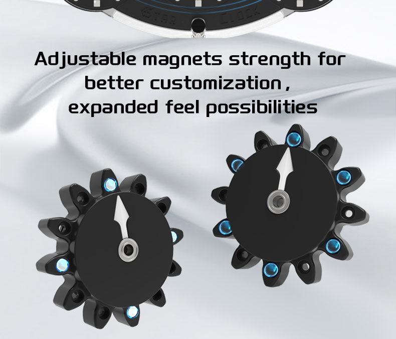 estar clock magnet customization capability
