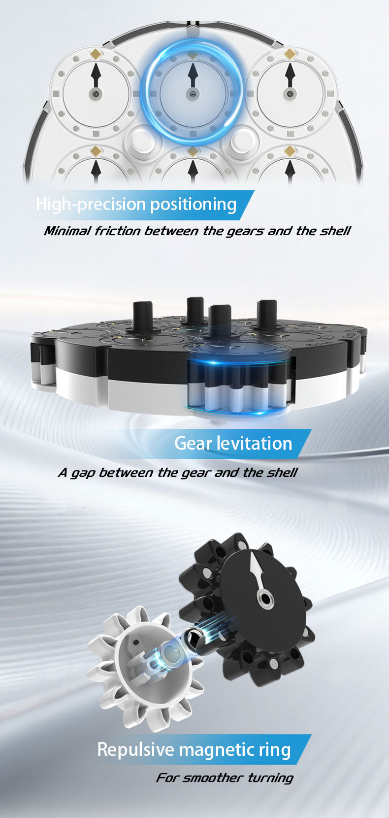 estar clock maglev levitation gear