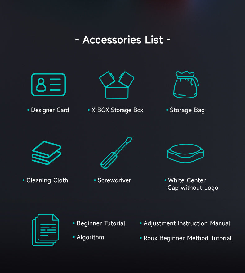 XMD Tornado V4 Accessories List