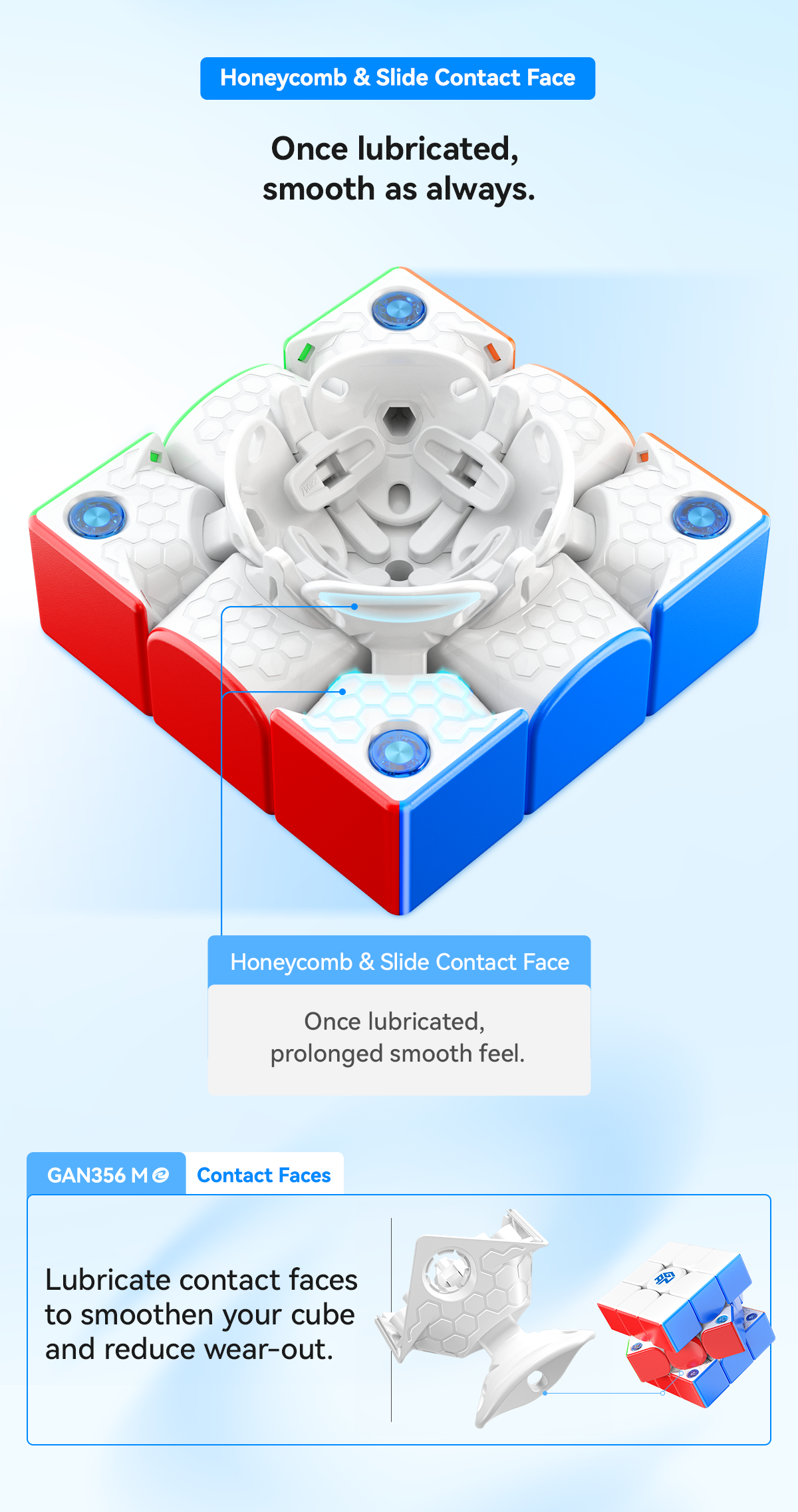 GAN 356 M E Honeycomb Slide