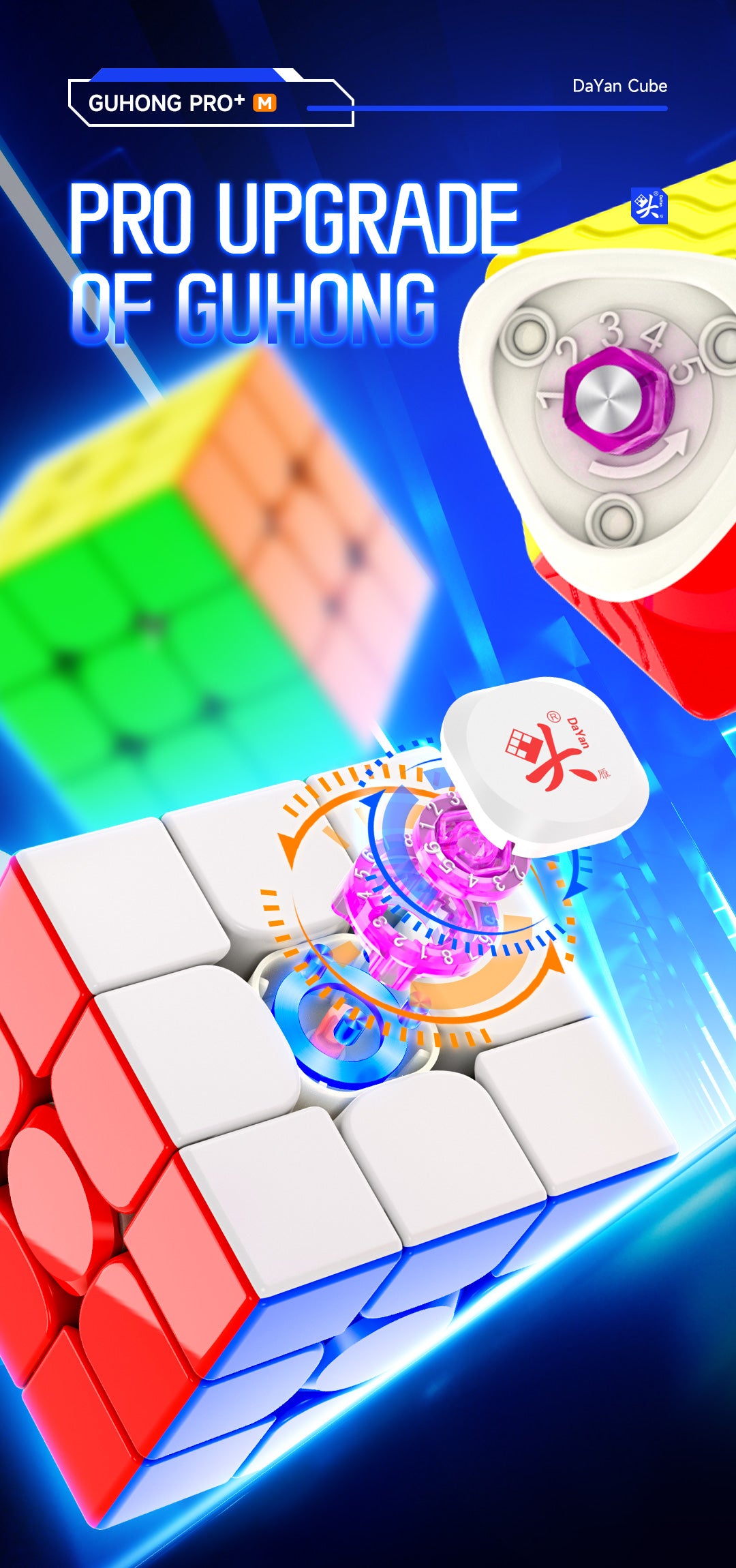 Dayan Guhong Pro+ M - Dual Adjustment