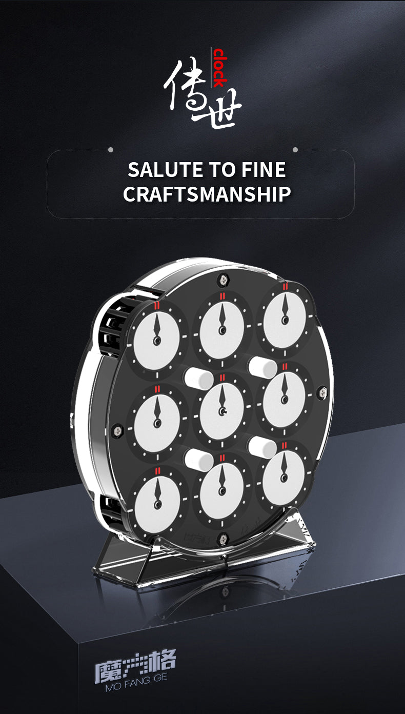 qiyi magnetic clock craftmanship 