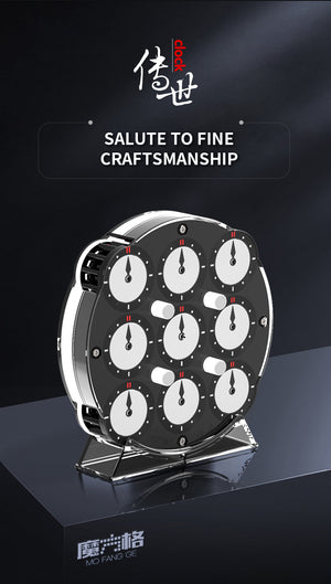 qiyi magnetic clock craftmanship 