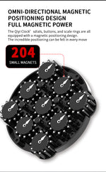 qiyi magnetic clock magnet installation design