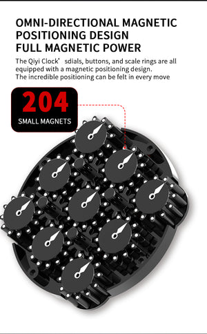 qiyi magnetic clock magnet installation design