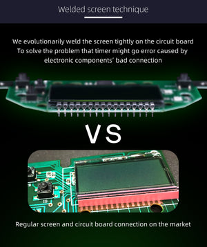qiyi speedcube timer electronic circuit board welded