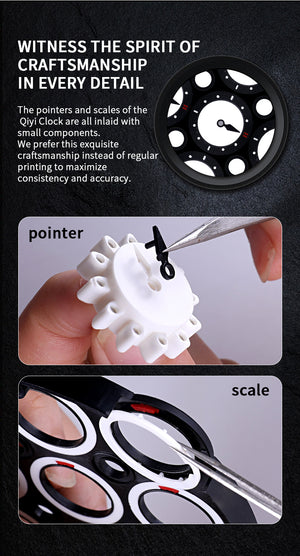 qiyi magnetic clock craftsmanship detail