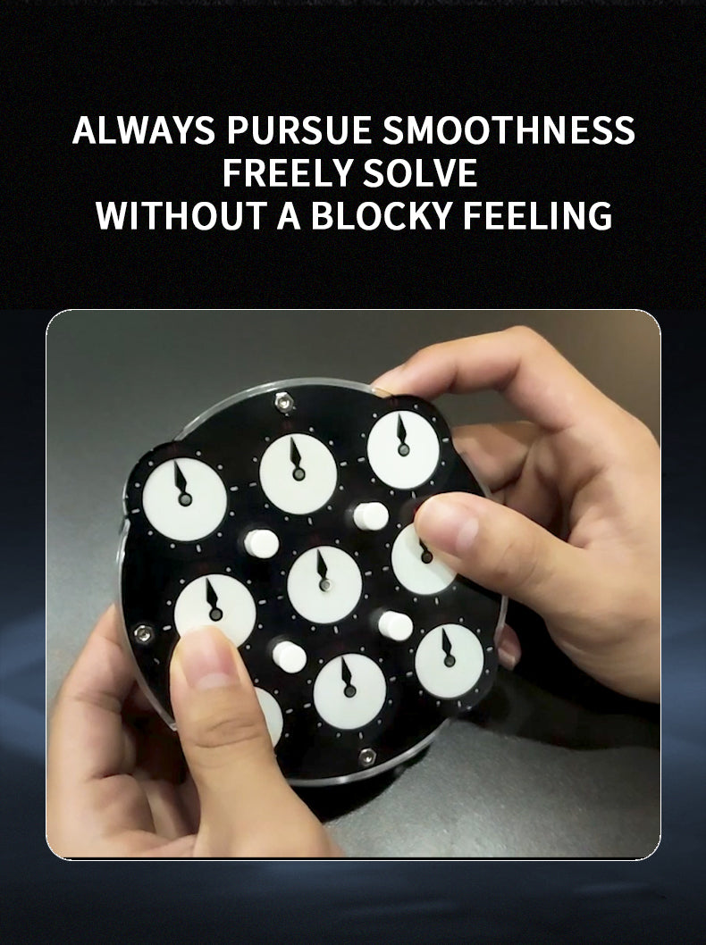 qiyi magnetic clock dial design