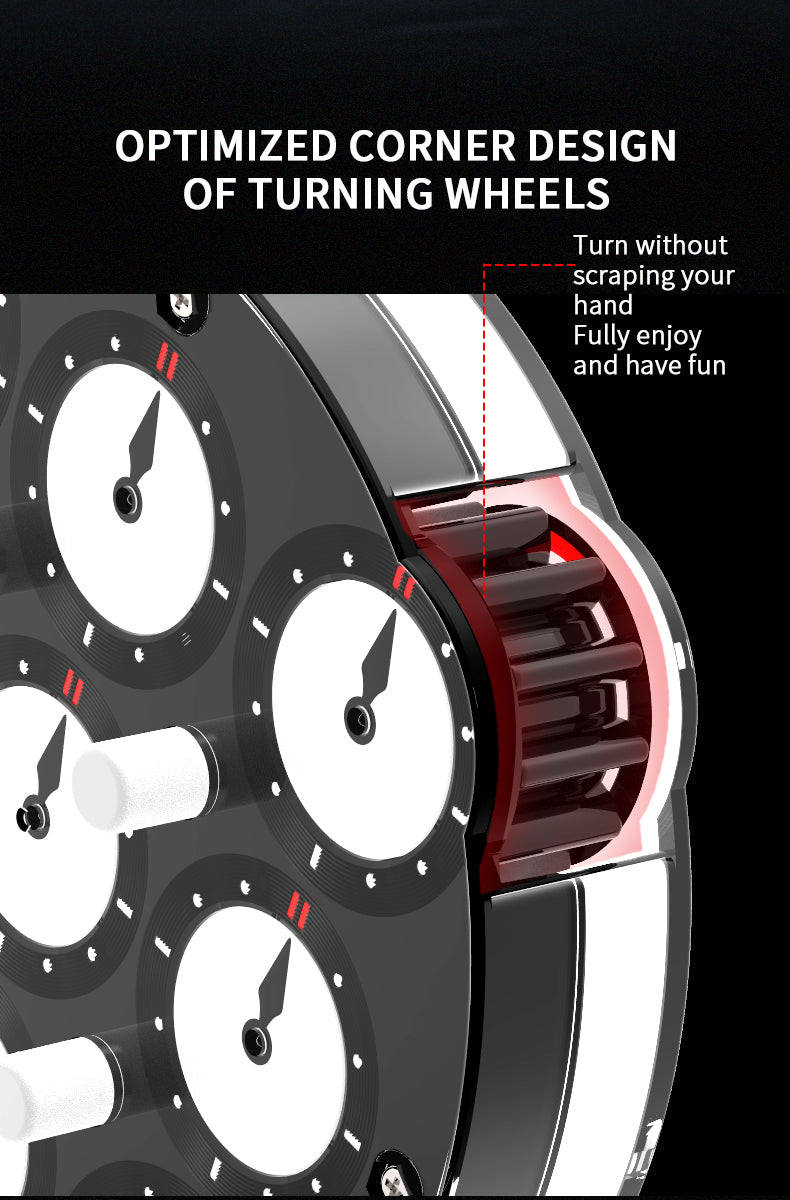 qiyi magnetic clock turning wheel design