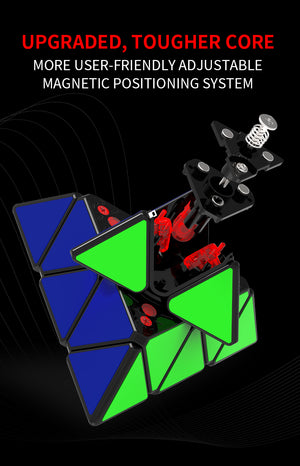 X-Man Bell Magnetic Pyraminx V2 - CuberSpace - Speedcube - Singapore