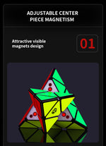 X-Man Bell Magnetic Pyraminx V2 - CuberSpace - Speedcube - Singapore