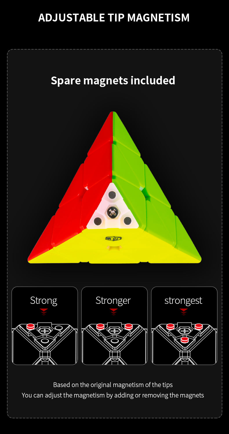 X-Man Bell Magnetic Pyraminx V2 - CuberSpace - Speedcube - Singapore