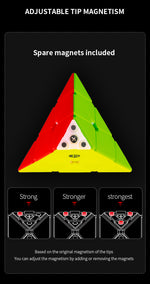 X-Man Bell Magnetic Pyraminx V2 - CuberSpace - Speedcube - Singapore