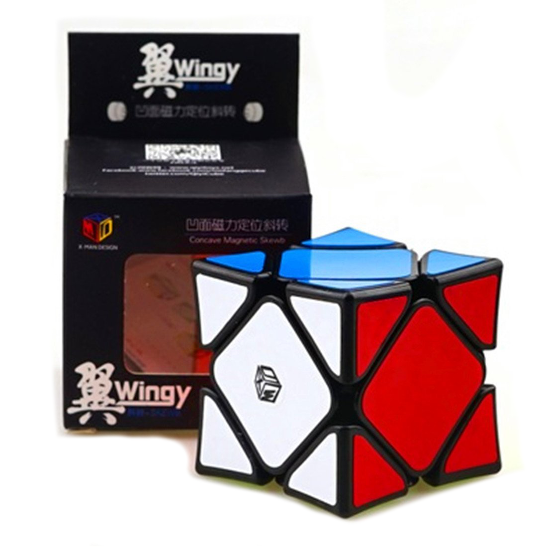 QiYi X-Man Wingy Magnetic Skewb - CuberSpace - Speedcube - Singapore