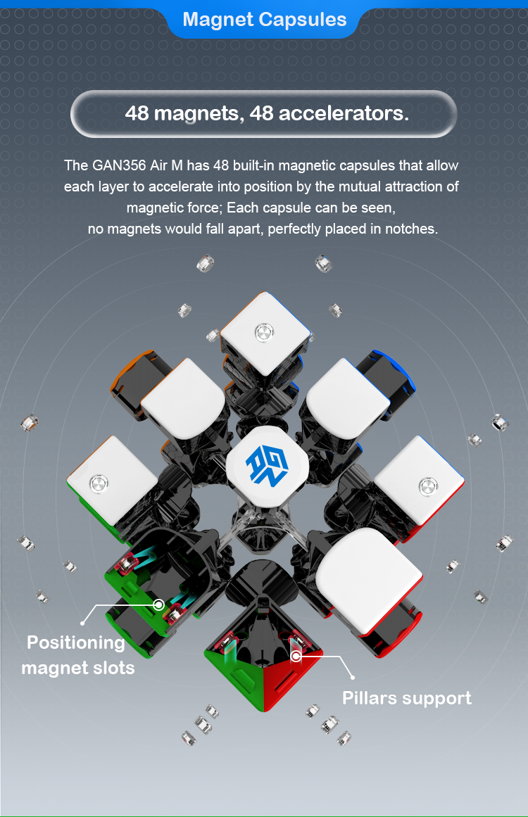 GAN 356 Air M - CuberSpace - Speedcube - Singapore