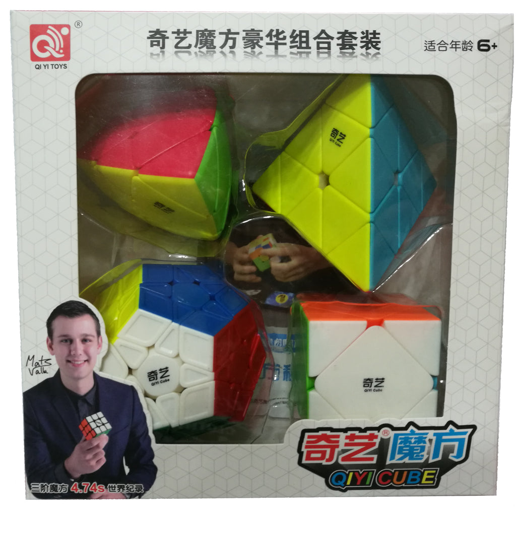 QiYi Stickerless Premium Bundle - CuberSpace