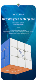 YJ MGC EVO 3x3 features 8 new center piece
