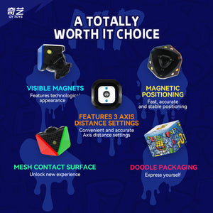 qiyi mp3 magnetic speedcube features 1