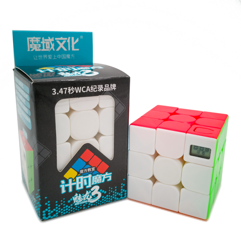MoFang JiaoShi MeiLong 3x3 Timer Cube - CuberSpace