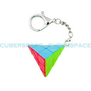 QiYi Mini Pyraminx Keychain Cube - CuberSpace