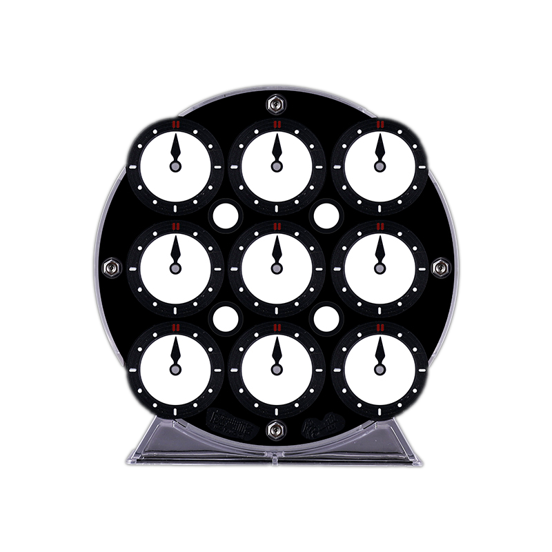 qiyi magnetic clock black side face