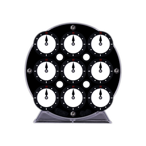 qiyi magnetic clock black side face