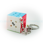 qiyi mini cube with keychain stickerless