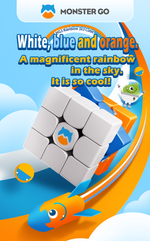Monster GO 3x3 Rainbow - CuberSpace - Speedcube - Singapore