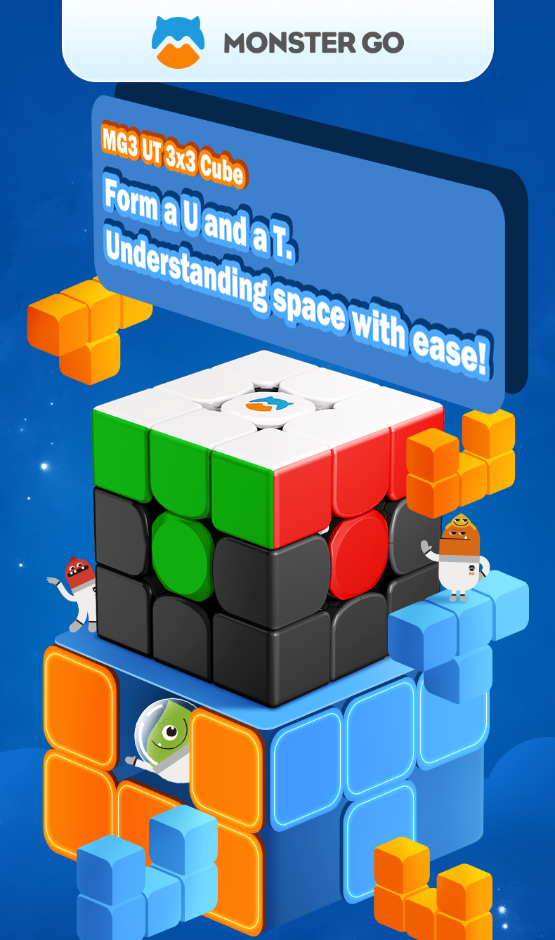 Monster GO 3x3 UT - CuberSpace - Speedcube - Singapore