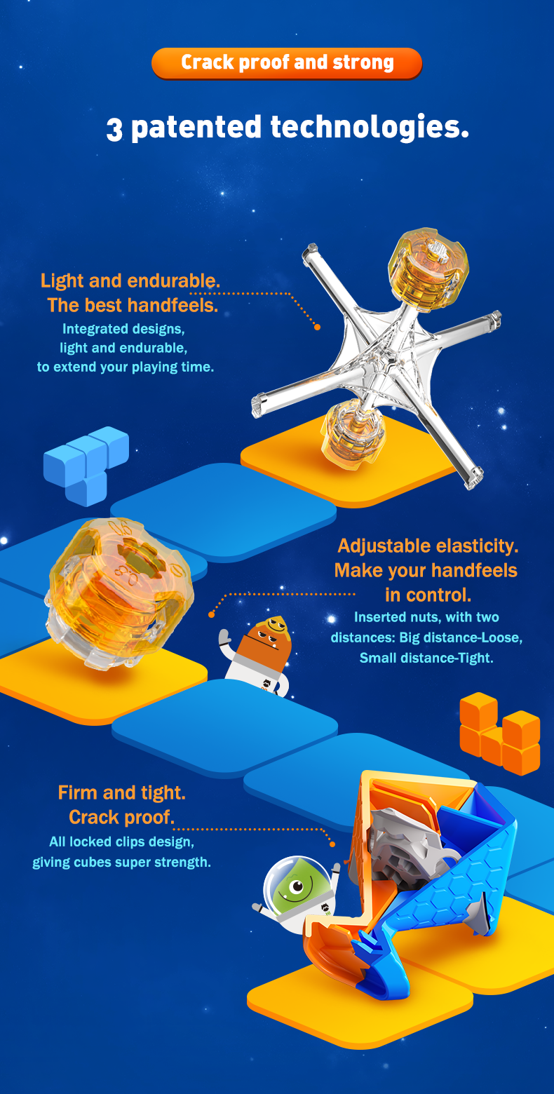 Monster GO 3x3 UT - CuberSpace - Speedcube - Singapore