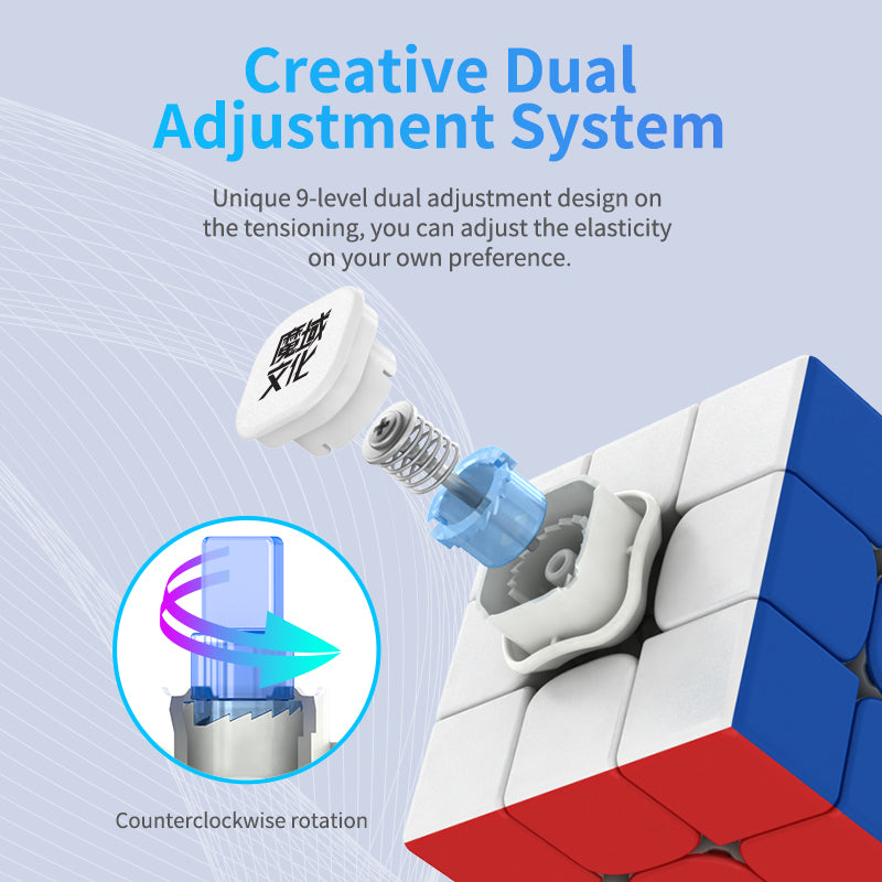 WRM 2021 Moyu magnetic speedcube creative dual adjustment system