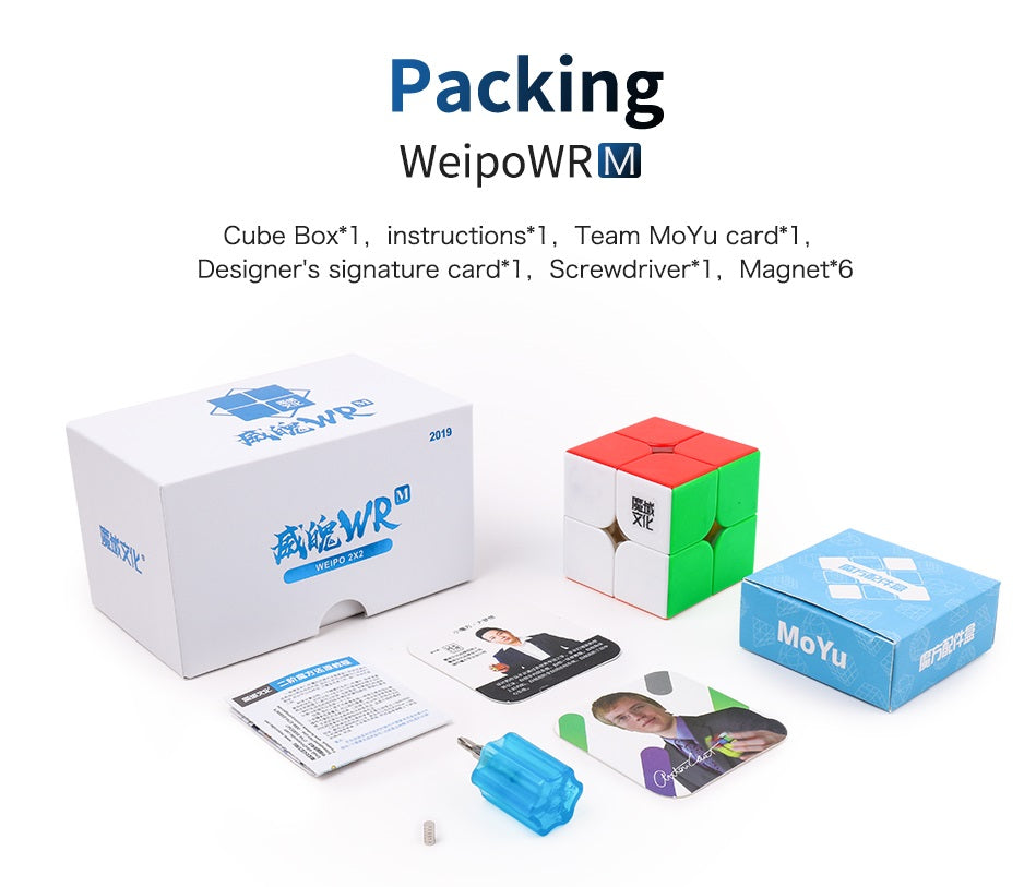 MoYu WeiPo WRM 2x2 - CuberSpace - Speedcube - Singapore